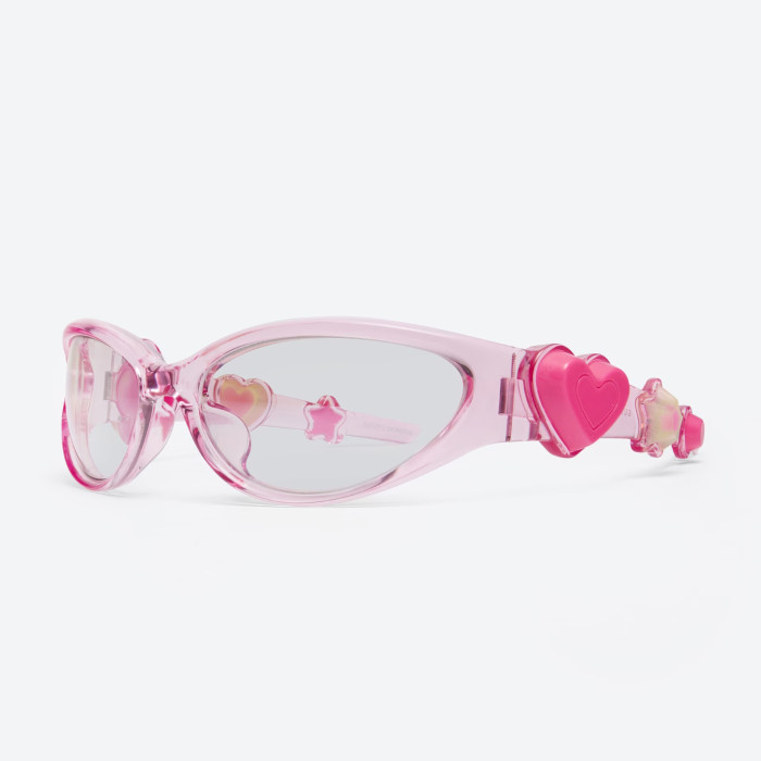 NIGO Gentle Monster Jelly Men's and Women's Lens Legs Candy Decoration Irregular Shape Sunglasses Eyeglasses Glasses #nigo74133