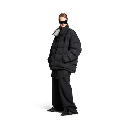 NIGO Balenciaga Men's Vintage COCOON KICK PUFFER Jacket Reversible Cotton Stand Collar Logo Embroidery Fitted Long Sleeve Jacket #nigo71723