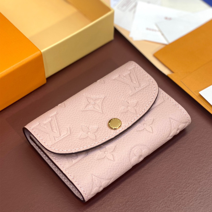 NIGO Louis Vuitton Rosalie Coin Purse Monogram Empreinte Embossed Cowhide Fashionable Luxury Temperament Wallet Card Bag Mini Bags  #nigo71765