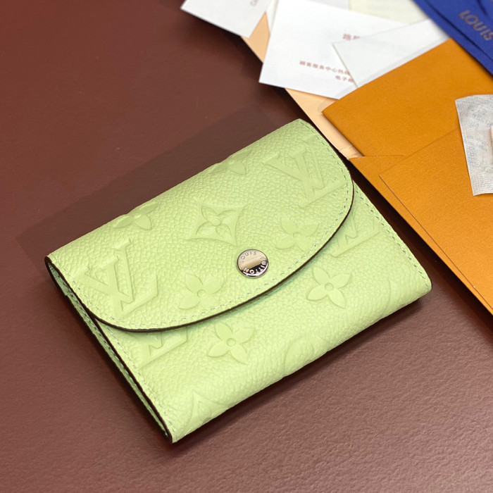 NIGO Louis Vuitton Rosalie Coin Purse Monogram Empreinte Embossed Cowhide Fashionable Luxury Temperament Wallet Card Bag Mini Bags  #nigo71765