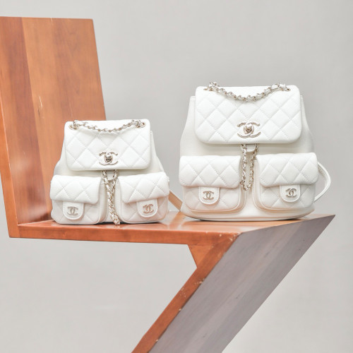 NIGO Chanel Women's Logo Diamond Lattice Pattern Large Shoulder Bag Fashionable Elegant Temperament Luxury Chain Leather Backpacks Bags #nigo71767
