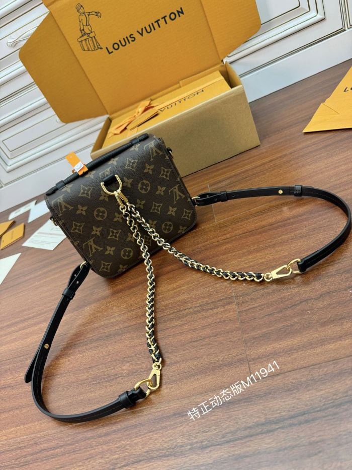 NIGO Louis Vuitton Pochette M É Tis Ackpack Handbag Fashionable Color Blocked Bags Monogram Pattern Fashionable Luxury Backpack Bag M11941 #nigo71769