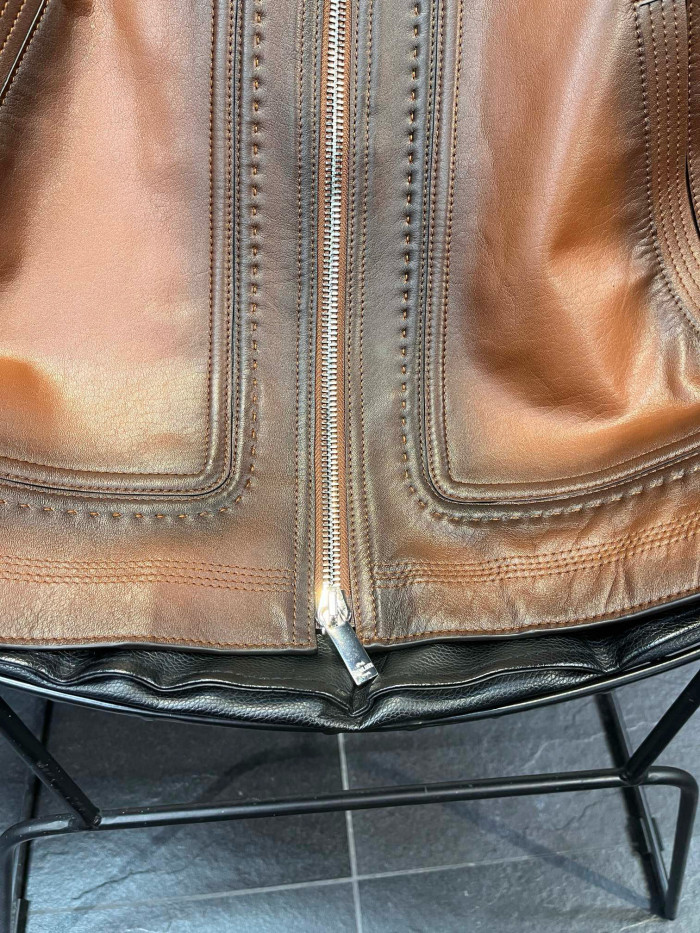 Berluti Leather Jacket Coat #nigo9972