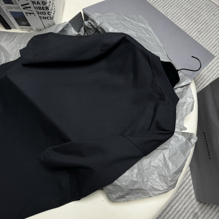 NIGO Balenciaga Men's Summer Solid Color Letter Logo Print Round Neck Regular Fit Short Sleeve T-Shirt #nigo74219