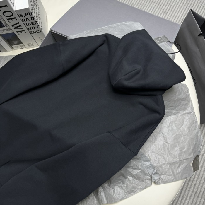 NIGO Balenciaga Men's Spring and Autumn Solid Color Letter Printed Cotton Hooded Sweatshirt #nigo74221