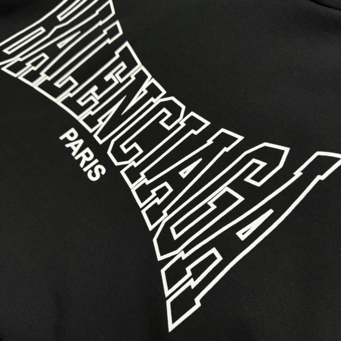 NIGO Balenciaga Men's Spring and Autumn Solid Color Letter Printed Cotton Hooded Sweatshirt #nigo74221