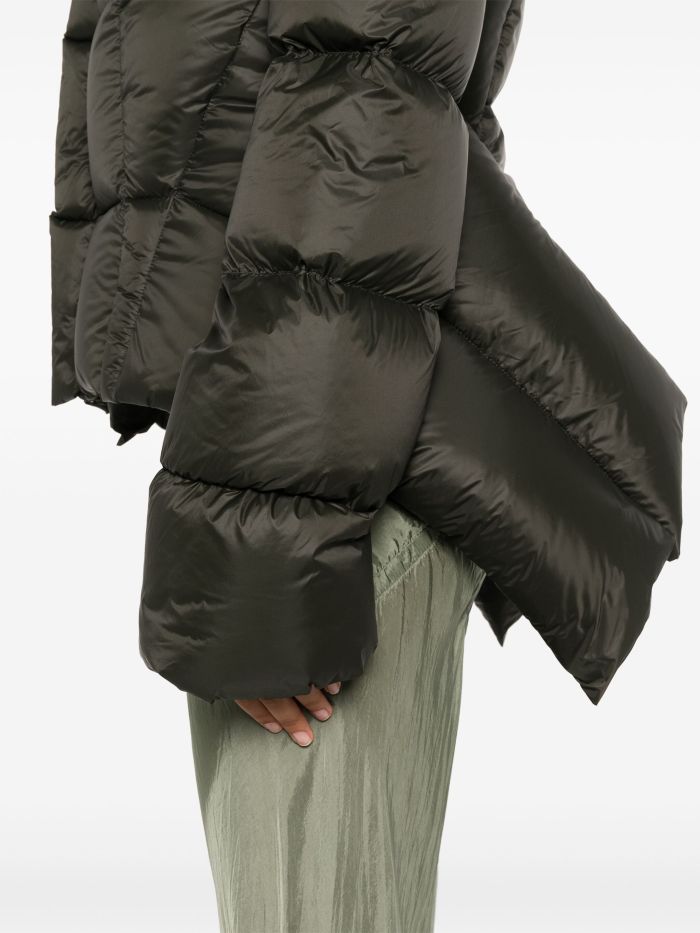 NIGO Rick Owens Women's Autumn And Winter Naska Duvet Jacket Solid Color Zipper Standing Collar Long Sleeve Puffer Down Jacket Ngvp #nigo9599