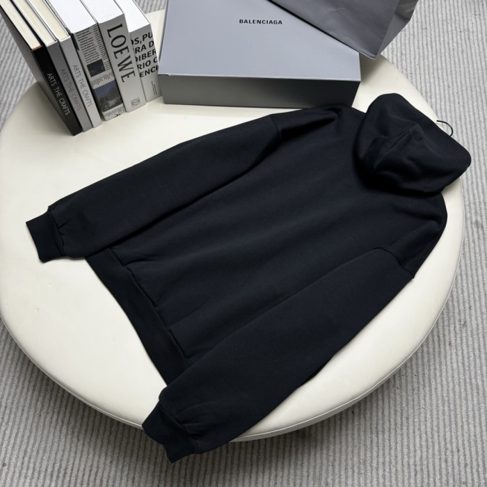 NIGO Balenciaga Men's Spring and Autumn Solid Color Letter Printed Cotton Hooded Sweatshirt #nigo74221