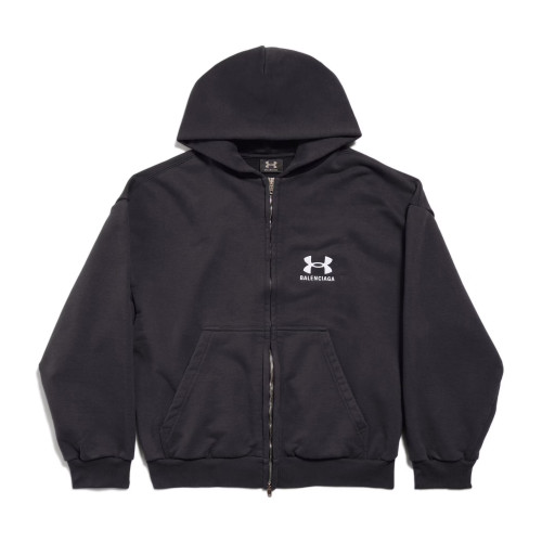 NIGO Balenciaga Men's And Women's Spring And Fall Embroidery Letter Print Hooded Zipper Long Sleeve Jacket #nigo74215