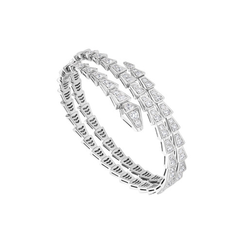 NIGO Bvlgari Serpenti Viper Collection Snake Triple Loop Bracelet Spring Model Luxury Bracelet Jewellery Accessories #nigo71777