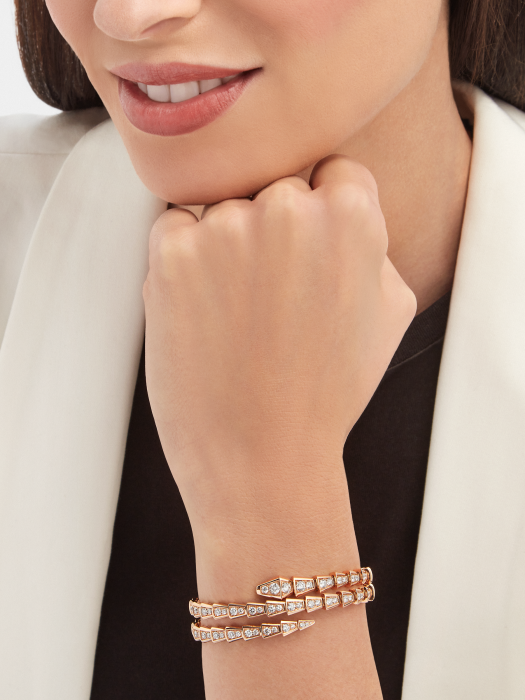 NIGO Bvlgari Serpenti Viper Collection Snake Triple Loop Bracelet Spring Model Luxury Bracelet Jewellery Accessories #nigo71777