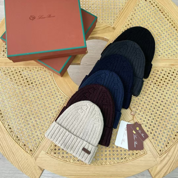 NIGO Loro Piana Fall And Winter Knitted Wool Keep Warm Cold Hat #nigo74267