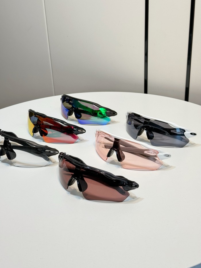 NIGO Oakley Matte Clear Frame Cycling Sports Sunglassas Eyewear Glasses #nigo74291