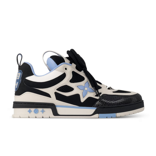NIGO Louis Vuitton LV Skate Men's Logo Leather Low Cut Lace Up Board Shoes With Color Blocking Fashionable And Comfortable Casual Shoes #nigo74297