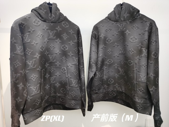 NIGO Louis Vuitton Men's Spring/Autumn Black Logo Printed Classic Hooded Sweatshirt #nigo74298