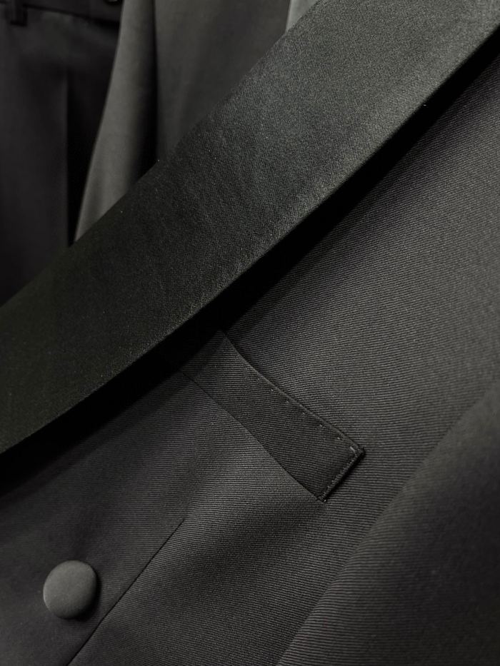 NIGO Dior Men's Spring And Autumn Solid Color Lapel Wool Long Sleeve Blazer Jacket Casual Solid Pants Ngvp #nigo9641