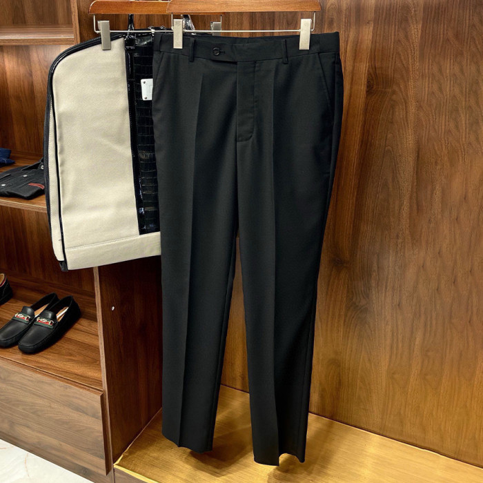 NIGO Dior Men's Spring And Autumn Solid Color Lapel Wool Long Sleeve Blazer Jacket Casual Solid Pants Ngvp #nigo9641