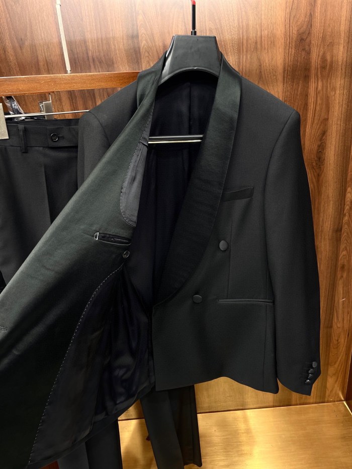 NIGO Dior Men's Spring And Autumn Solid Color Lapel Wool Long Sleeve Blazer Jacket Casual Solid Pants Ngvp #nigo9641