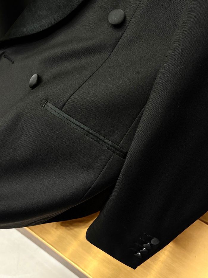NIGO Dior Men's Spring And Autumn Solid Color Lapel Wool Long Sleeve Blazer Jacket Casual Solid Pants Ngvp #nigo9641