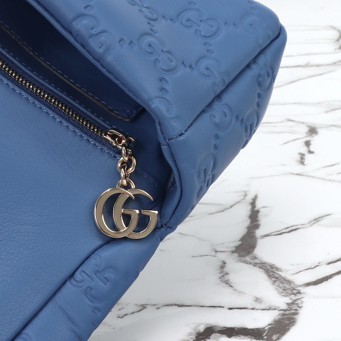 NIGO Gucci Milano Women's Solid Color Removable Shoulder Strap Leather Single Shoulder Crossbody Handbag Bag Bags #nigo74363