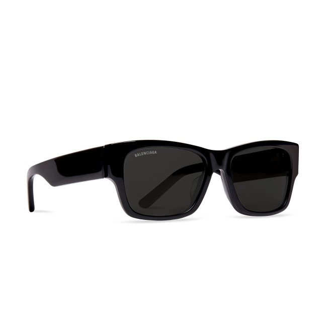 NIGO Balenciaga Men's Black Personalized Trend Letter Printing Simple Plate Frame Rectangular Sunglasses Glasses #nigo74374