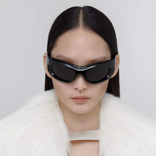 NIGO Maison Margiela x GENTLE MONSTER Men Women Black Sunglasses Fashion Irregular Sunglasses Ngvp #nigo9663