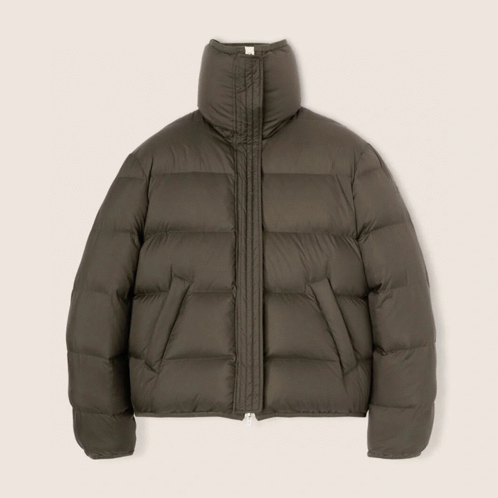 NIGO Loro Piana Men's Fall and Winter Colorblocking Lapel Reversible Zipper Long Sleeve Puffer Down Jacket #nigo74426