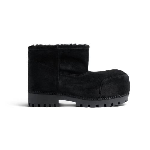 NIGO Balenciaga Men's Women's Walking Models Solid Colour Autumn And Winter Alaska Fur Round Head Short Snow Boots Casual Shoes Ngvp #nigo9713