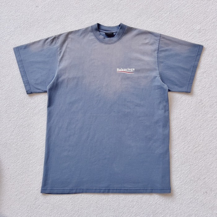 NIGO Balenciaga Men's Summer Solid Color Logo Printed Pattern Round Neck Regular Fit Short Sleeve T-Shirt #nigo74487