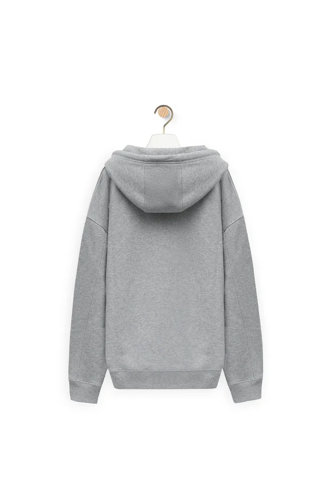 NIGO Loewe Men's Logo Embroidery Spring And Autumn Cotton Loose Solid Color Long Sleeve Pullover Hooded Drawstring Sweatshirt  #nigo71813