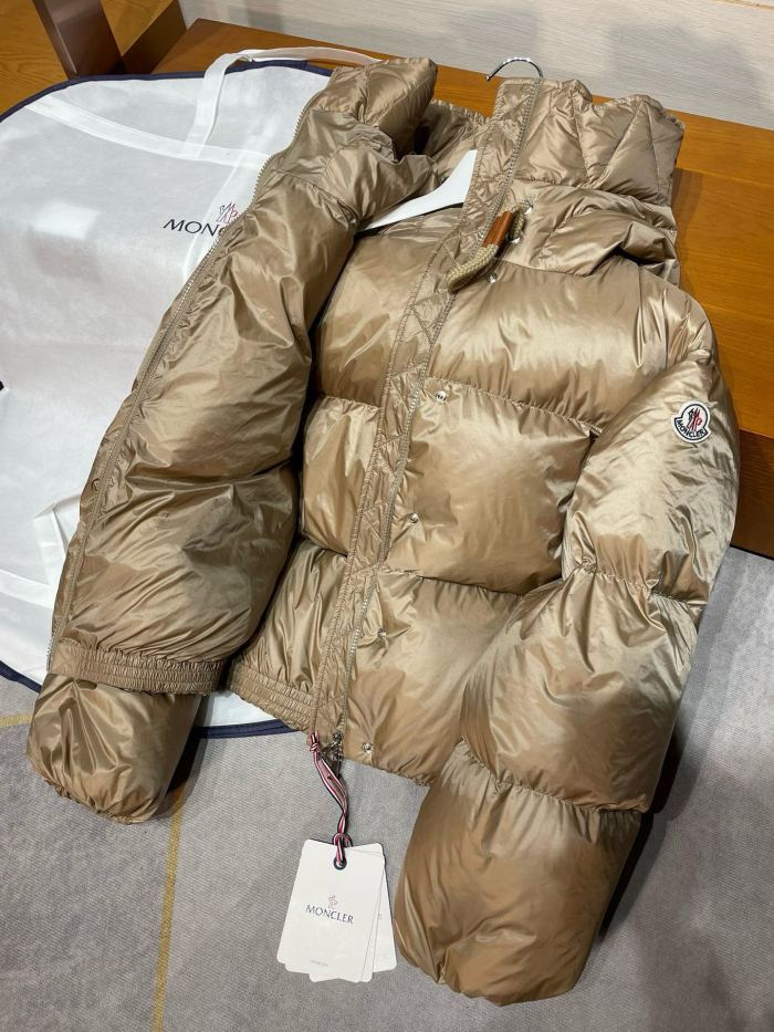 NIGO Moncler Women's Autumn and Winter Solid Color Hooded Cozy Concealed Zipper Long Sleeve Puffer Down Jacket #nigo288829