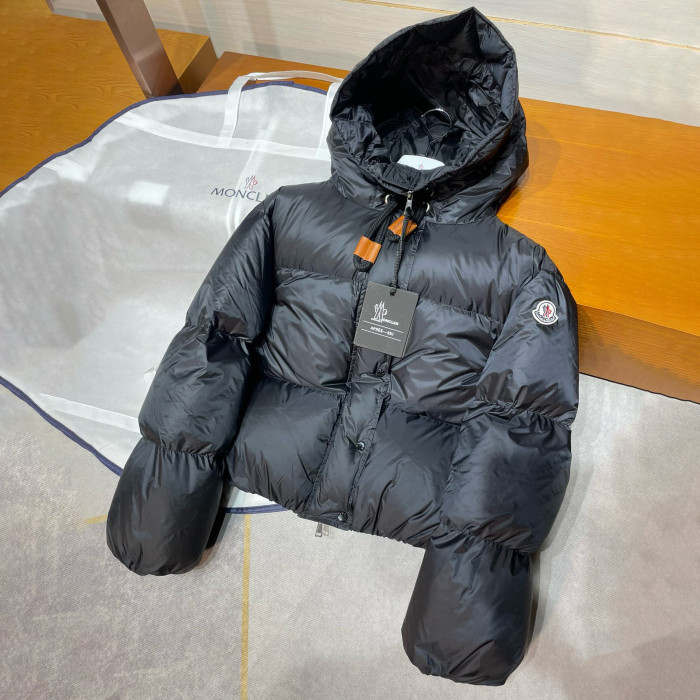 NIGO Moncler Women's Autumn and Winter Solid Color Hooded Cozy Concealed Zipper Long Sleeve Puffer Down Jacket #nigo288829