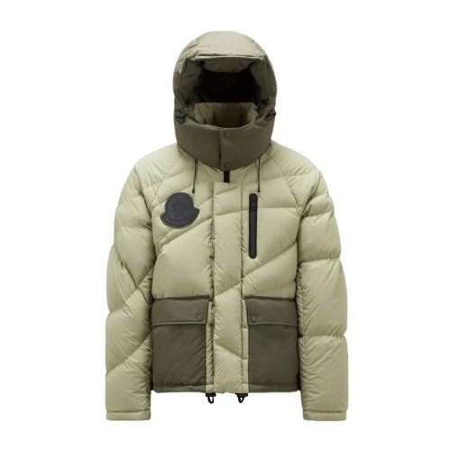 NIGO Moncler X Pharrell Williams Men And Women With The Same Models Of Autumn And Winter Solid Color Removable Hat Waterproof Nylon Stitching Long Sleeved Puffer Down Jacket #nigo74576