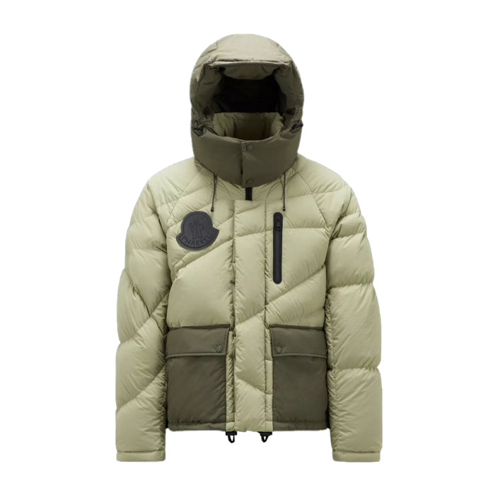 NIGO Moncler X Pharrell Williams Men And Women With The Same Models Of Autumn And Winter Solid Color Removable Hat Waterproof Nylon Stitching Long Sleeved Puffer Down Jacket #nigo74576