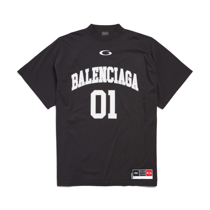 NIGO Balenciaga Men's Summer Letter Logo Print Round Neck Regular Fit Short Sleeve T-Shirt #nigo74579