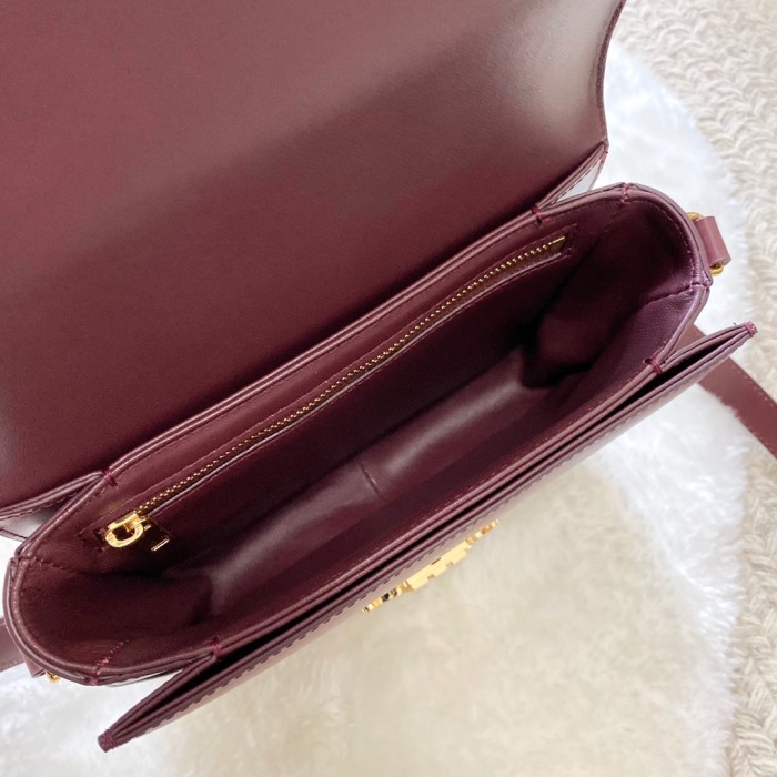 NIGO Celine TRIOMPHE Women's Monogrammed Gold Buckle Solid Crossbody Shoulder Bag Bags #nigo74586