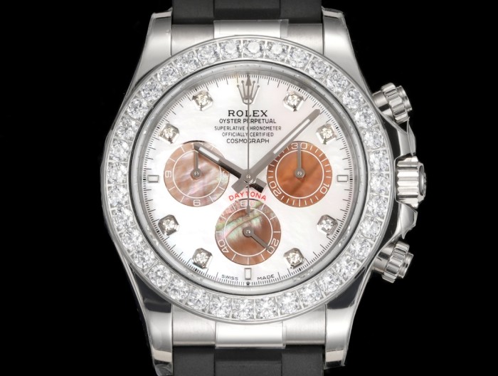 NIGO Rolex Men's Automatic Mechanical Movement 100 Meter Water Resistant Dial Watch with Diamonds #nigo74589