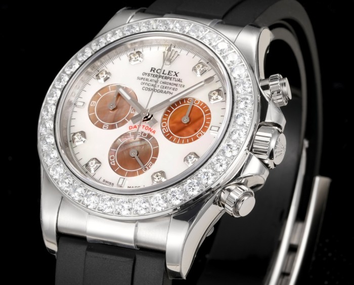 NIGO Rolex Men's Automatic Mechanical Movement 100 Meter Water Resistant Dial Watch with Diamonds #nigo74589