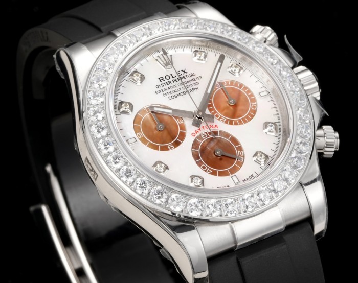 NIGO Rolex Men's Automatic Mechanical Movement 100 Meter Water Resistant Dial Watch with Diamonds #nigo74589