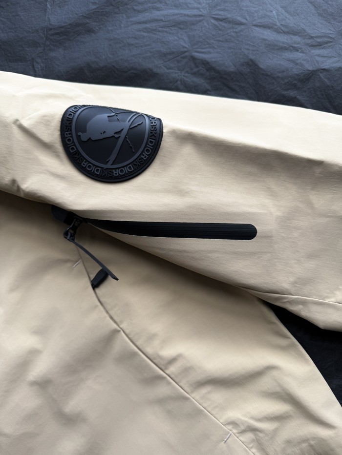 NIGO Dior Men's Autumn and Winter Solid Color Waterproof Windproof Hooded Zipper Long Sleeve Ski Suit Zipper Back Ski Pants Suit Set #nigo74661