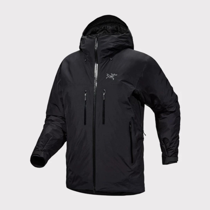 NIGO Arcteryx Autumn And Winter Solid Color Zipper Waterproof Windproof Long-Sleeved Hooded Jacket #nigo74673