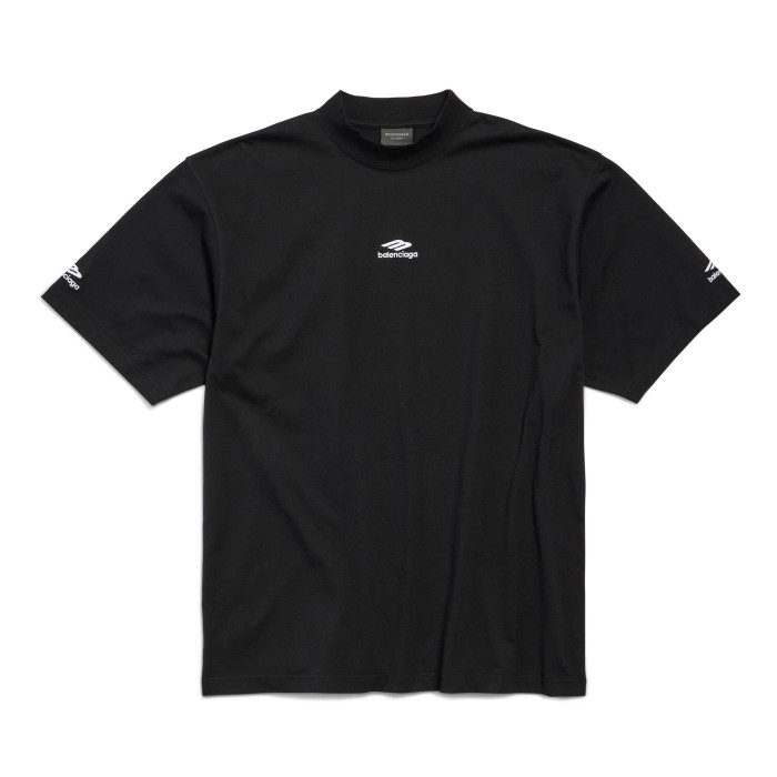 NIGO Balenciaga Men's And Women's Summer Solid Color Embroidered Logo Pattern Round Neck Cotton Short Sleeve T-shirt #nigo74686