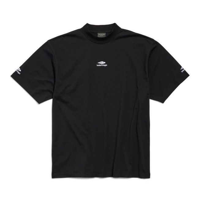 NIGO Balenciaga Men's And Women's Summer Solid Color Embroidered Logo Pattern Round Neck Cotton Short Sleeve T-shirt #nigo74686