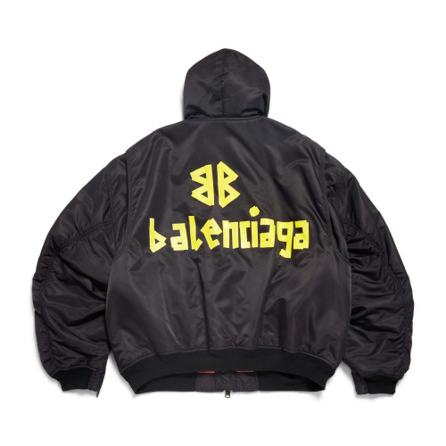 NIGO Balenciaga Men's Spring and Autumn Letter Logo Printed Zipper Hooded Long Sleeve Jacket #nigo74698