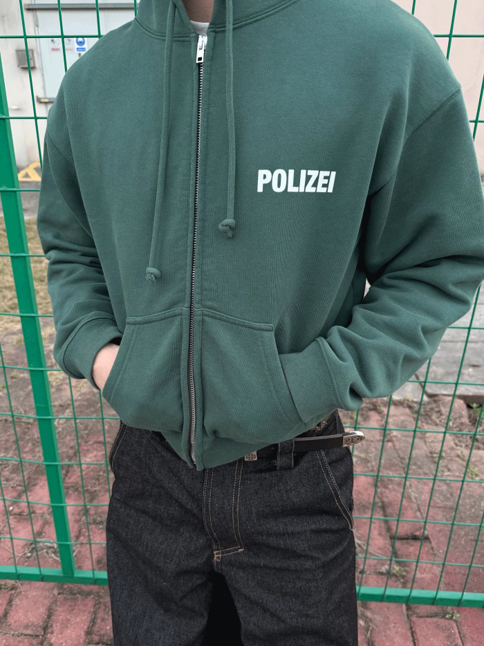 NIGO Vetements Men Women High Street Retro Green Zip Hooded Sweatshirt Fashion Casual Long Sleeve Casual Top Jacket Ngvp #nigo9782