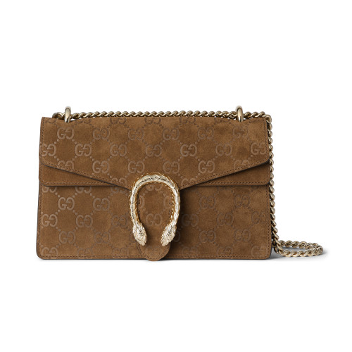 NIGO Gucci Dionysus Women's Sliding Chain Tiger Head Lock Clasp Solid Color Suede Crossbody Shoulder Bag Bags #nigo74691
