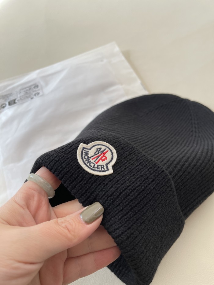 NIGO Moncler Men's Fall And Winter Solid Color Fashion Simple Wool Pom Hat Cap #nigo74718