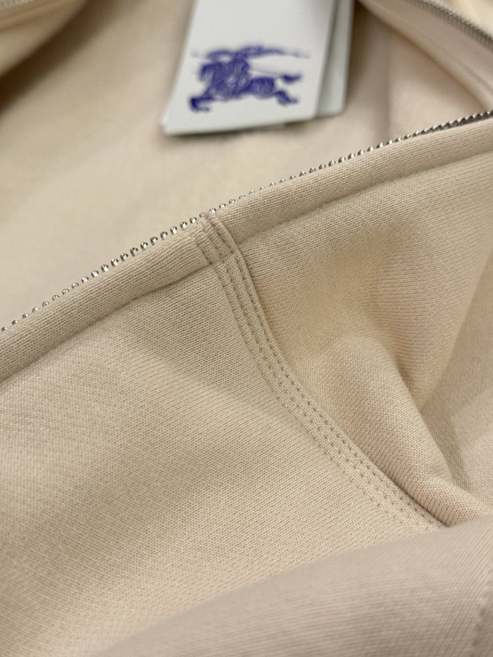 NIGO Burberry Men's Spring and Autumn Embroidery Pattern Printed Cotton Hooded Zipper Long Sleeve Jacket #nigo74741