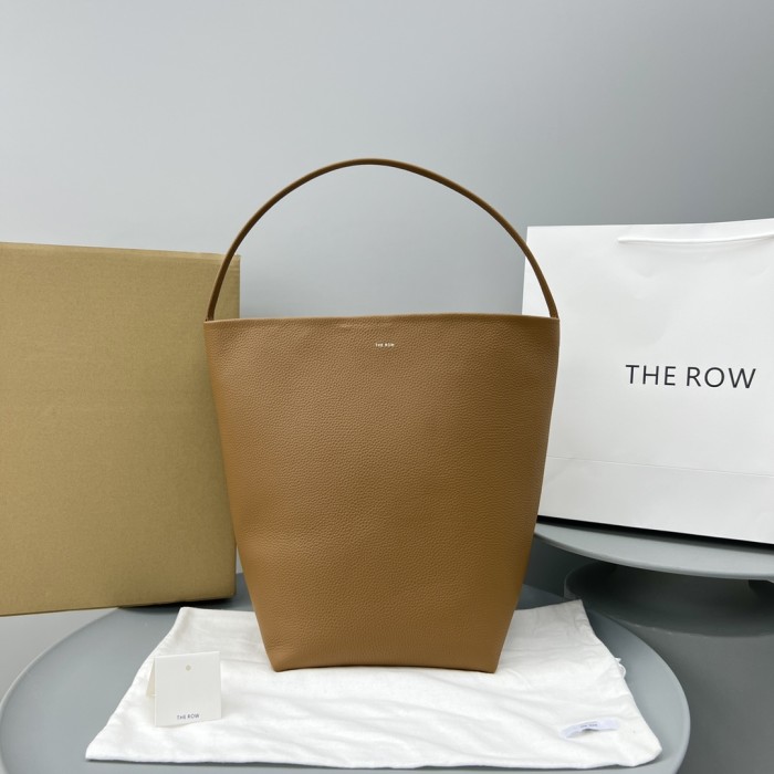 NIGO THE ROW  Women‘s Fashion Solid Color Tote Leather Bucket Bag Bags Casual Handbag #nigo74781