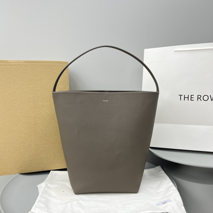 NIGO THE ROW  Women‘s Fashion Solid Color Tote Leather Bucket Bag Bags Casual Handbag #nigo74781